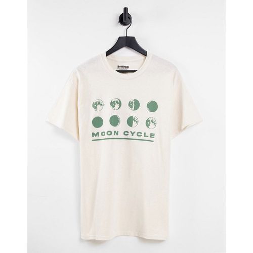 Minds - Moon cycle - T-shirt - Taupe - 2-Minds - Modalova
