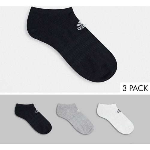 Adidas Training - Lot de 3 paires de chaussettes invisibles - Multicolore - adidas performance - Modalova