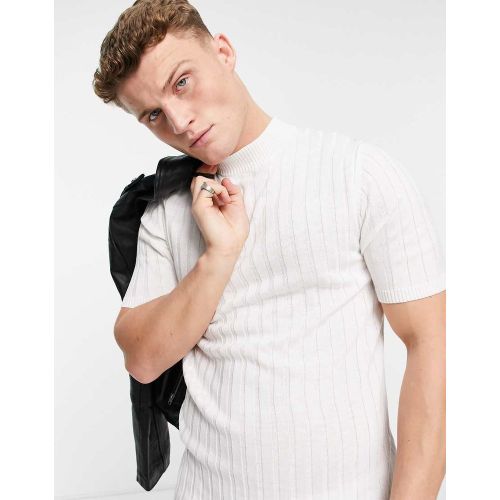 tee shirt col roulé homme