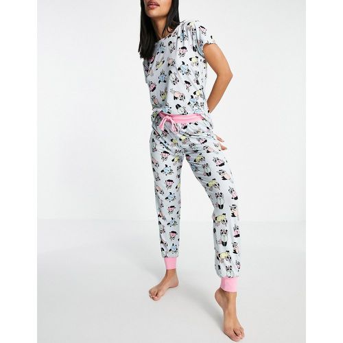Ensemble de pyjama avec t-shirt et pantalon à imprimé panda - Chelsea Peers - Modalova