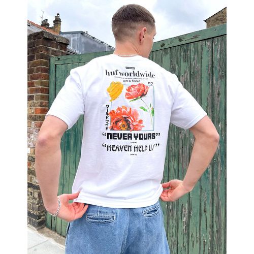 HUF - Never Yours - T-shirt - Blanc - HUF - Modalova