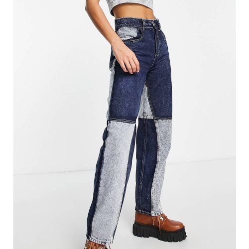 Inspired - Jean baggy d'ensemble fonctionnel effet patchwork style années 90 - Reclaimed Vintage - Modalova