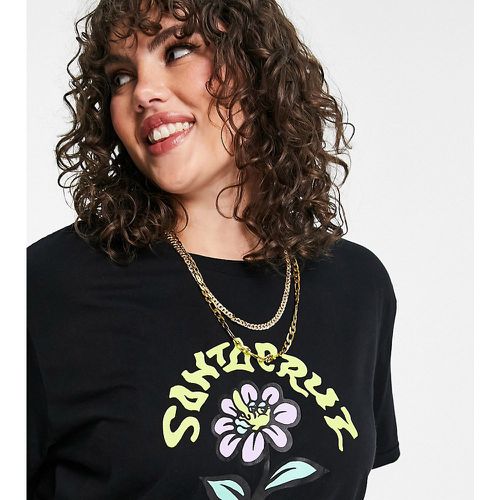 Delfino - T-shirt à motif fleur - Santa Cruz Plus - Modalova
