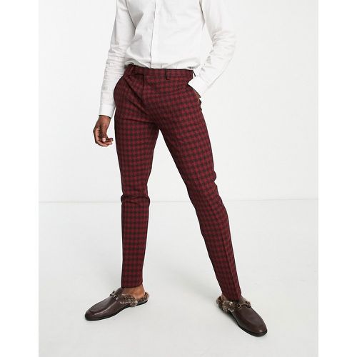 Gallant - Pantalon de costume à carreaux - et rouge - Twisted Tailor - Modalova