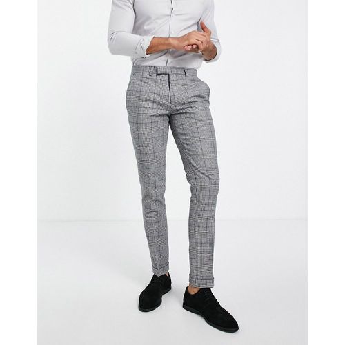 Pantalon de costume à carreaux Prince de Galles - Twisted Tailor - Modalova