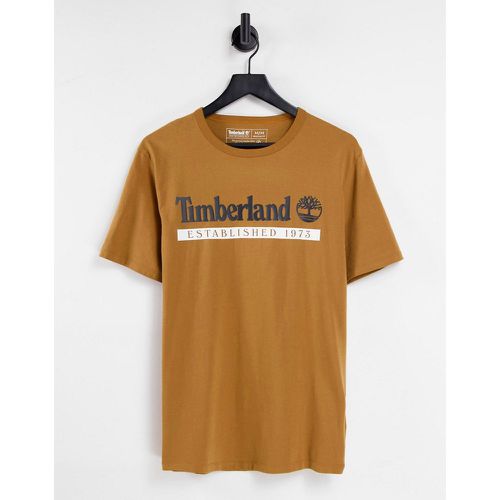 Established 1973 - T-shirt - Fauve blé - Timberland - Modalova