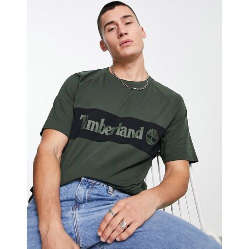 T-shirt effet coupé cousu - foncé - Timberland - Modalova