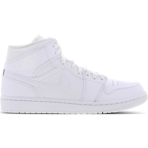 Aj1 Mid Chaussures - Blanc - Taille: 40 - Cuir, Synthétique - Foot Locker - Jordan - Modalova