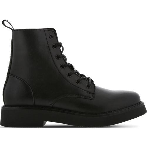 Lace Up Flat Chaussures - Noir - Taille: 36 - Cuir - Foot Locker - Tommy Jeans - Modalova