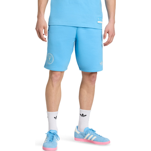 Inter Miami Cf Originals Shorts - Shorts, Bleu - Taille XS - Jersey de coton - Adidas - Modalova