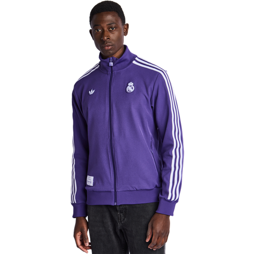 Real Madrid Vestes Zippees - Violet - Taille: XS - Poly Tricot - Foot Locker - Adidas - Modalova