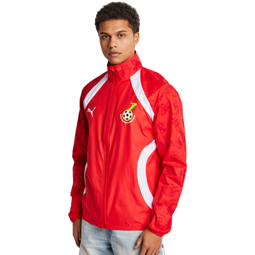 Ghana - Vestes Zippees, Rouge - Taille L - Puma - Modalova