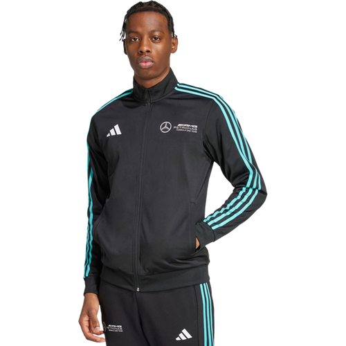 Mercedes Vestes Zippees - Noir - Taille: S - Poly Mesh - Foot Locker - Adidas - Modalova