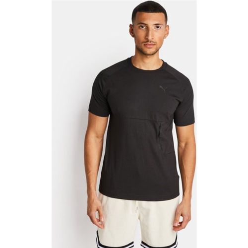 Tech T-Shirts - Noir - Taille: XS - Jersey de coton - Foot Locker - Puma - Modalova