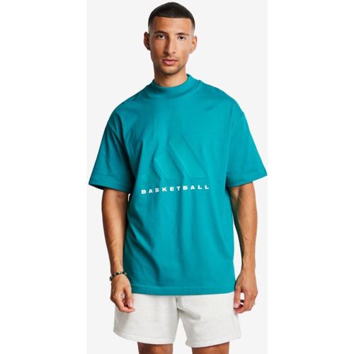 One Bball Tee - T-Shirts, Vert - Taille S - Adidas - Modalova