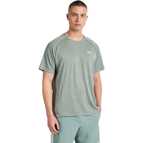 Tech T-Shirts - Vert - Taille: XS - Poly Jersey - Foot Locker - Under Armour - Modalova