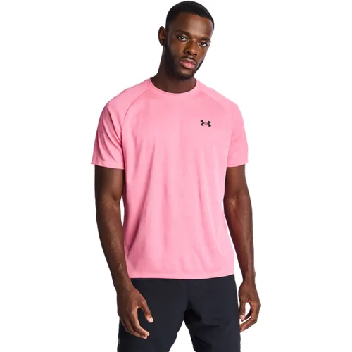 Tech T-Shirts - Rose - Taille: XL - Poly Jersey - Foot Locker - Under Armour - Modalova
