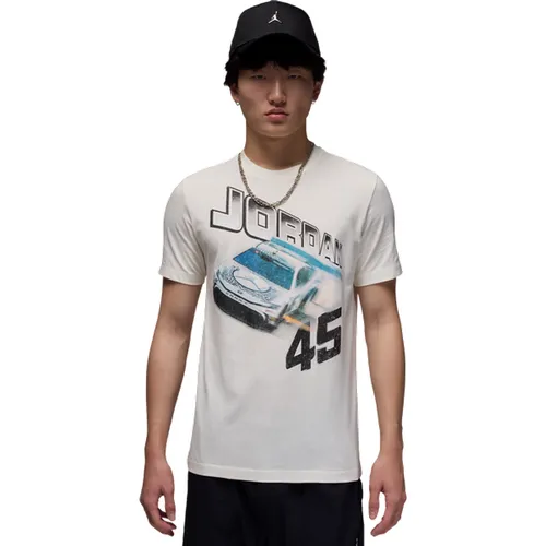 Brand T-Shirts - Blanc - Taille: S - Jersey de coton - Foot Locker - Jordan - Modalova