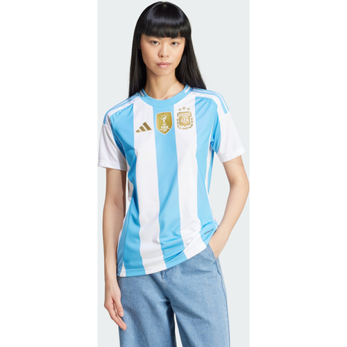 Argentina 24 Home Jerseys/Réplicas - Blanc - Taille: 40 - Toile de coton - Foot Locker - Adidas - Modalova