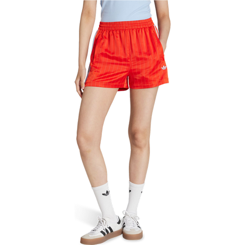 Originals Pin-stripe Satin Shorts - Shorts, - Taille 34 - Poly Mesh - Adidas - Modalova