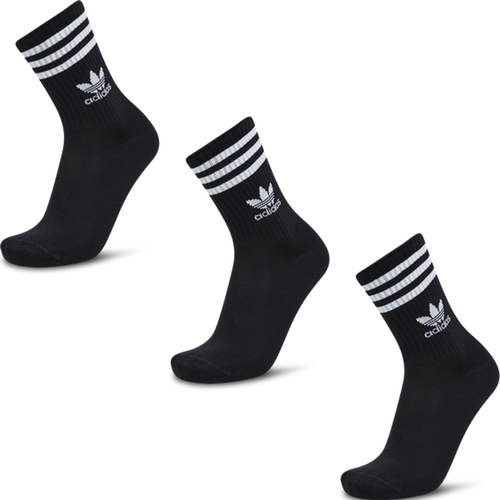 Solid Crew 3 Pack Unisexe - Chaussettes, Noir - Taille 34-36 - Adidas - Modalova