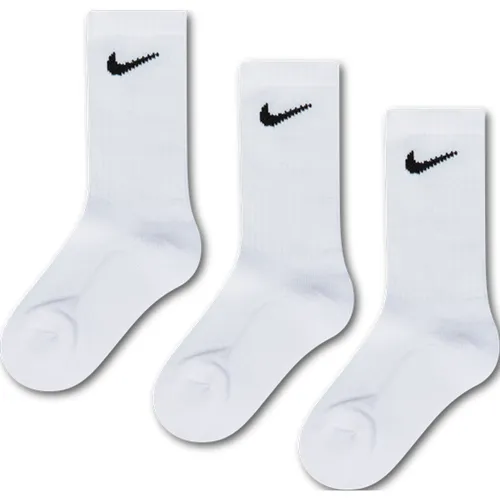 Kids Crew 3 Pack Unisexe Chaussettes - Blanc - Taille: 27 - 35 - Foot Locker - Nike - Modalova