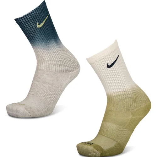 Crew 2 Pack Unisexe Chaussettes - Gris - Taille: 34 - 38 - Foot Locker - Nike - Modalova