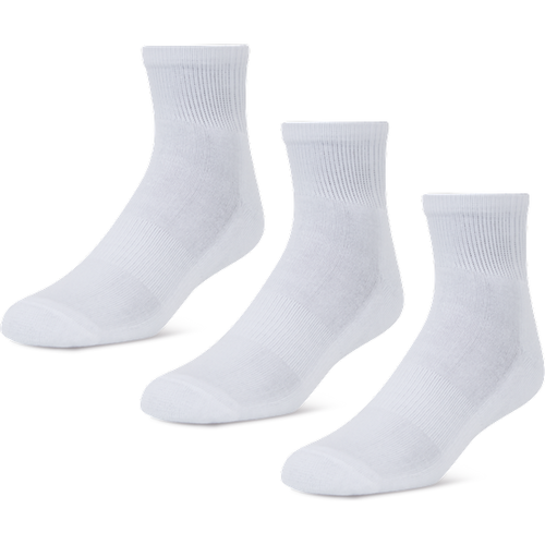 Pack Active Dry Quarter Unisexe Chaussettes - Blanc - Taille: 27-34 - Foot Locker - Modalova