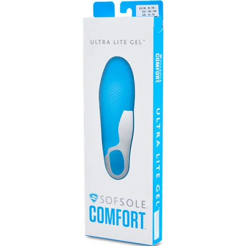 Ultra Lite Gel Unisexe Semelles - Blanc - Taille: 46-48 - Plastique - Foot Locker - SofSole - Modalova