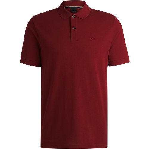 Pallas Polo Regular en coton avec logo brodé - Boss - Modalova