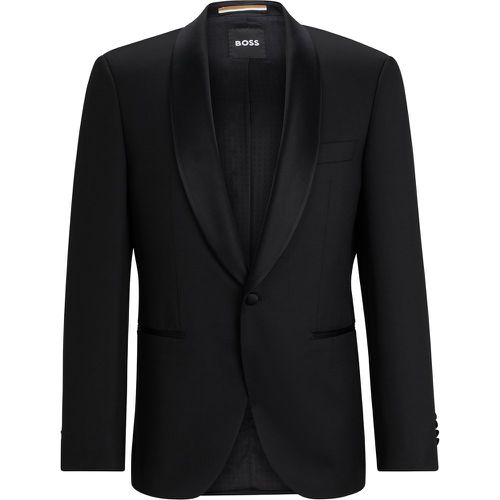 Veste de smoking Regular Fit en sergé de laine vierge - Boss - Modalova