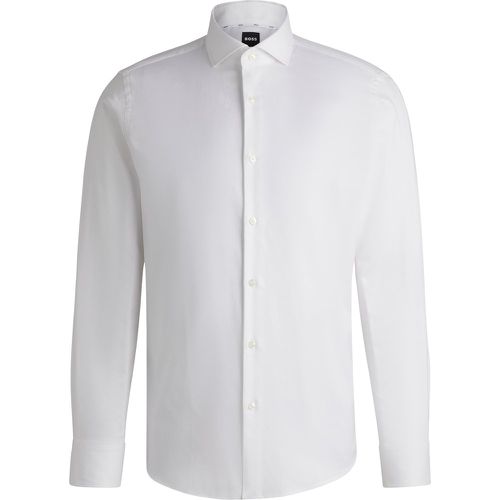 Chemise Regular Fit en twill de coton stretch facile à repasser - Boss - Modalova