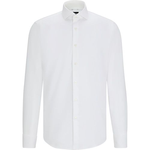 Chemise Regular Fit en twill de coton stretch facile à repasser - Boss - Modalova