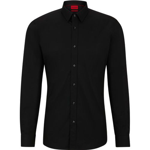 Chemise Extra Slim Fit en popeline de coton stretch - HUGO - Modalova