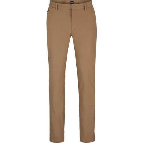 Pantalon Slim Fit en coton mélangé à teneur en stretch - Boss - Modalova