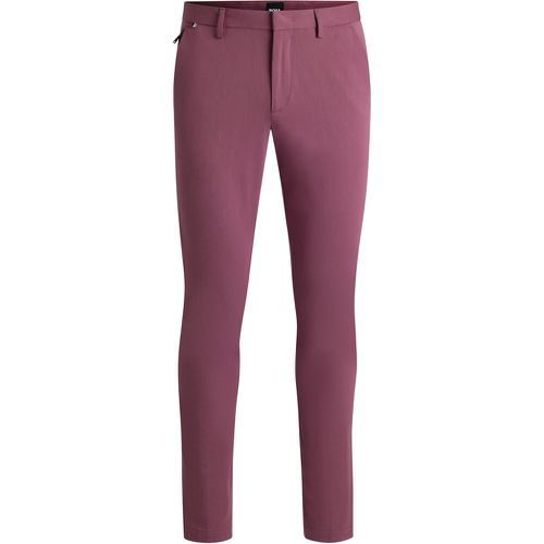 Pantalon Slim en coton stretch mélangé - Boss - Modalova