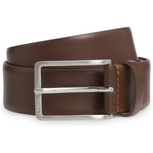 Ceinture en cuir italien avec boucle à ardillon - Boss - Modalova