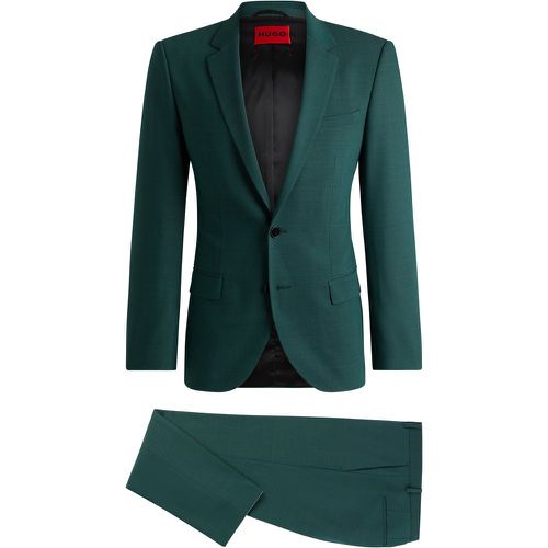 Costume Slim Fit en twill stretch - HUGO - Modalova