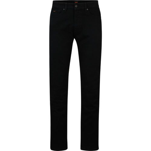 Maine Jean Regular en denim stretch Stay Black confortable - Boss - Modalova