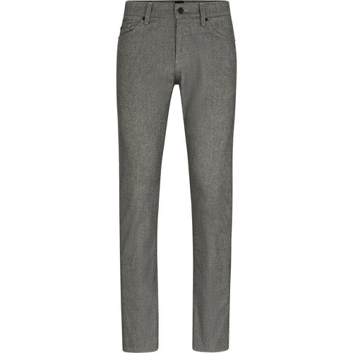 Jeans Slim Fit en sergé brossé bicolore - Boss - Modalova