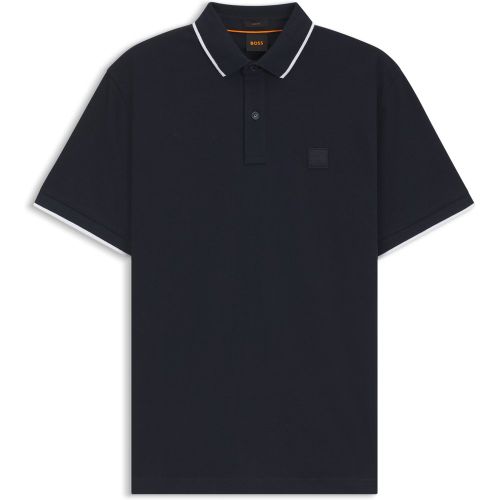 Polo Slim en piqué de coton stretch - Boss - Modalova