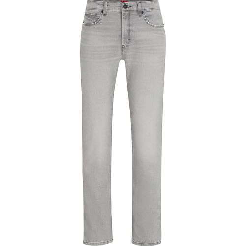 Jean Slim Fit en denim gris clair - HUGO - Modalova