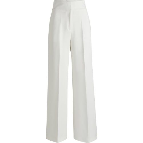 Pantalon Regular Fit évasé à taille haute - HUGO - Modalova