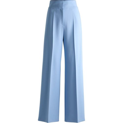 Pantalon Regular Fit évasé à taille haute - HUGO - Modalova