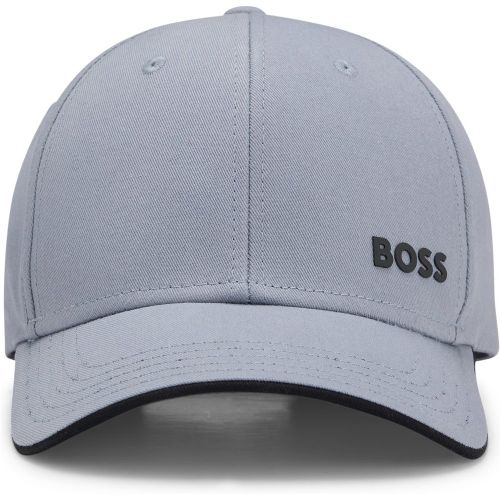 Casquette en twill de coton avec logo imprimé - Boss - Modalova