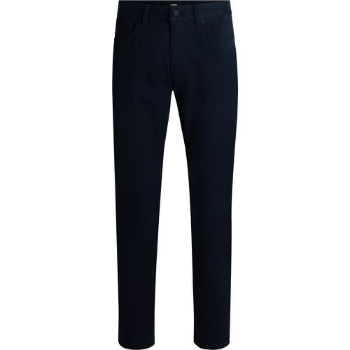 Delaware Jean Slim en gabardine de coton stretch - Boss - Modalova