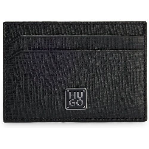 Accessoires en cuir nappa avec logos revisités - HUGO - Modalova