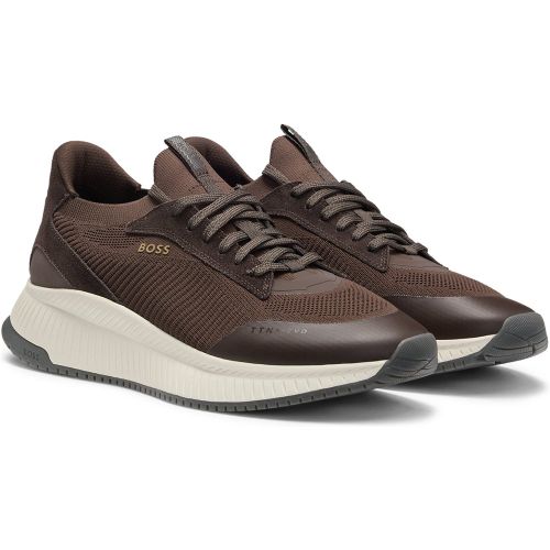 Baskets TTNM EVO avec tige en maille - Boss - Modalova