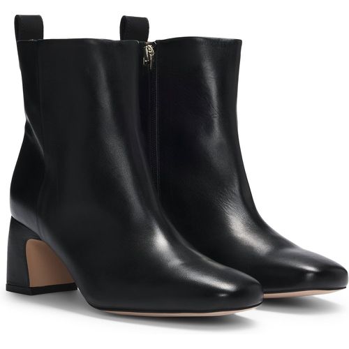 Bottines en cuir nappa à monogramme double B - Boss - Modalova