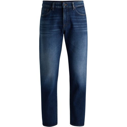 Maine Jean Regular en doux denim foncé - Boss - Modalova